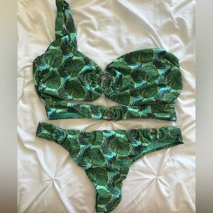 JUMELLE - BEACH BIKINI TOP & BOTTOM SET